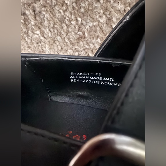 Demonia Black Platform Shoes with Star Accents - Picture 5 of 11